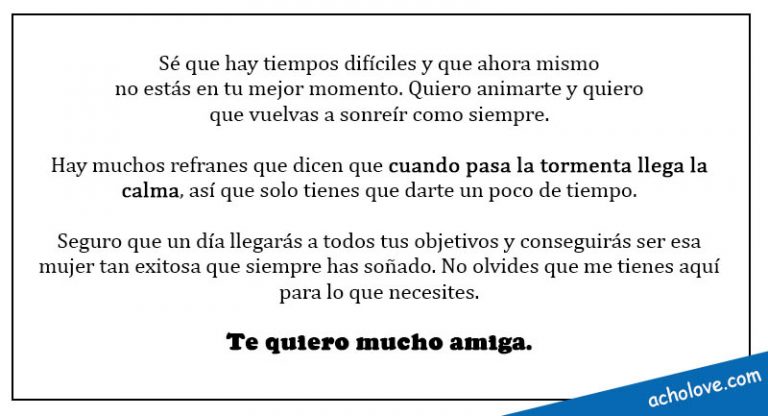 Carta Para Una Amiga - Cartas Bonitas Y Texto Cortos