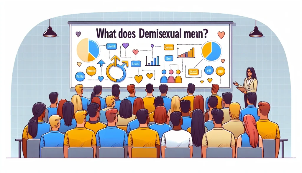 Qué significa Demisexual